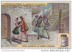 Liebig Vintage Trade Card S939 Merchant Of Venice 1908 No 2