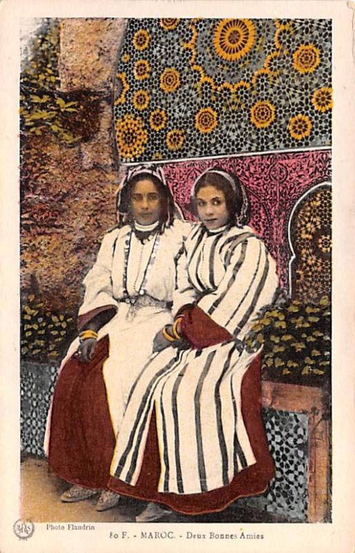 Egypt, Egypte, Africa Deux Bonnes Amies, Maroc  Deux Bonnes Amies, Maroc