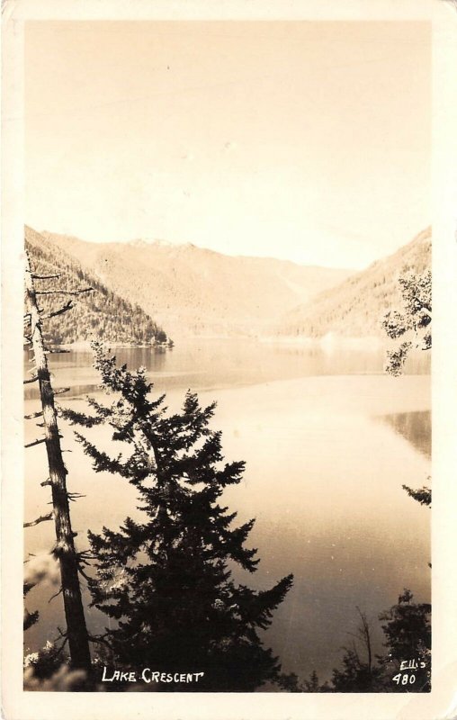 Lot107 lake crescent  Washington usa real photo