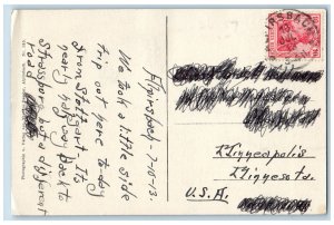 Baden-Württemberg Germany Postcard Alpirsbach in the Black Forest 1913 Unposted