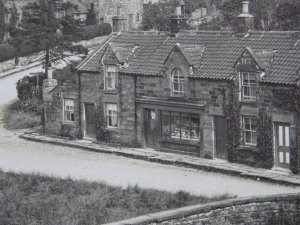 Yorkshire Pickering ROSEDALE ABBEY The Crown Hotel / Tea Shop c1930 RP Postcard