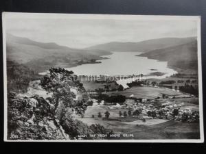 Scotland: Loch Tay from above Killin - Old RP Postcard by J.B.White