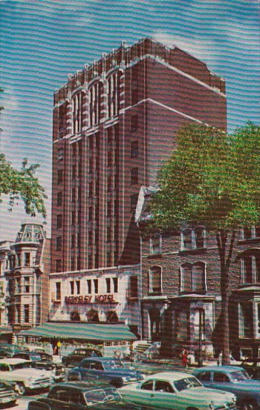 Canada Montreal The Berkeley Hotel 1956