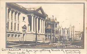 Looking North 22nd Street, Real Photo - Galveston, Texas TX