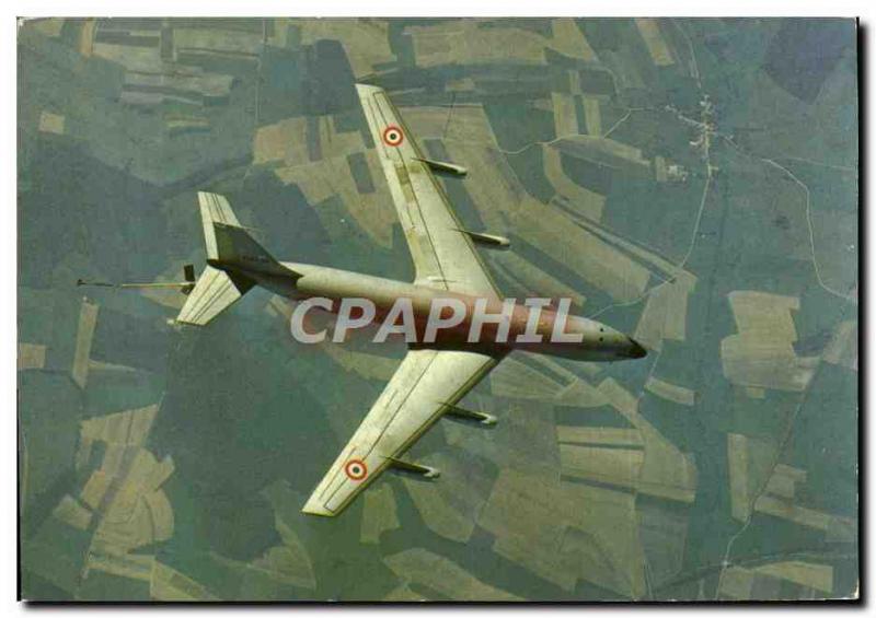 Old Postcard Jet Aviation Boeing KC135F 93rd refueling squadron in flight