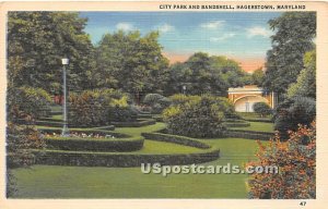 City Park & Bandshell in Hagerstown, Maryland