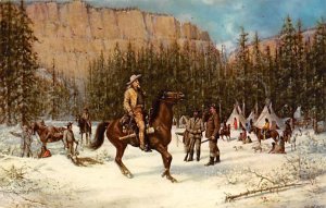 Buffalo Bill on Hunting Trip Unused 