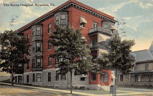 Burns Hospital Scranton, Pennsylvania, USA 1914 