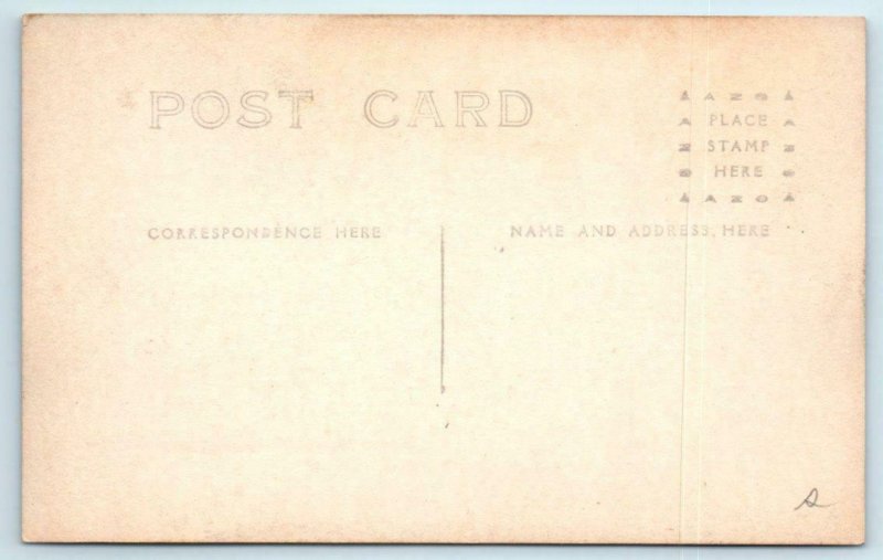 RPPC  P.P.I.E Panama Pacific Expo COURT OF ABUNDANCE San Francisco 1915 Postcard