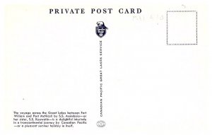 Michigan Fort Williams, S.S. Assinboia