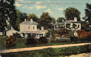 c.1907, Home of John M Gracie, Little Rock, AR, Old Postcard