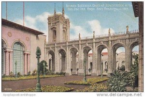 Arcade Entrance Court Of Abundance Panama Pacific Int Expo San Francisco 1915