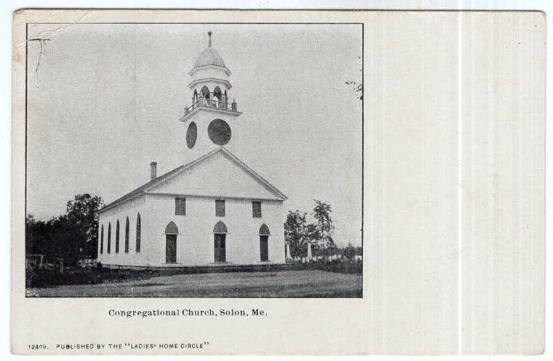 Solon, Me., Congregational Church