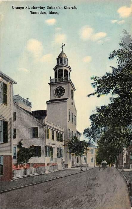 Massachusetts  Nantucket Unitarian Church, Orange Street