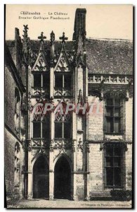 Old Postcard Chateaudun Chateau Flamboyant Gothic