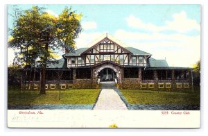 Postcard Country Club Birmingham Ala. Alabama