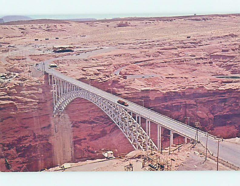 Unused Pre-1980 BRIDGE SCENE Page Arizona AZ H7764