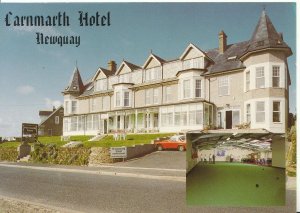 Cornwall Postcard - Carnmarth Hotel - Fistral Beach - Newquay - Ref ZZ4878