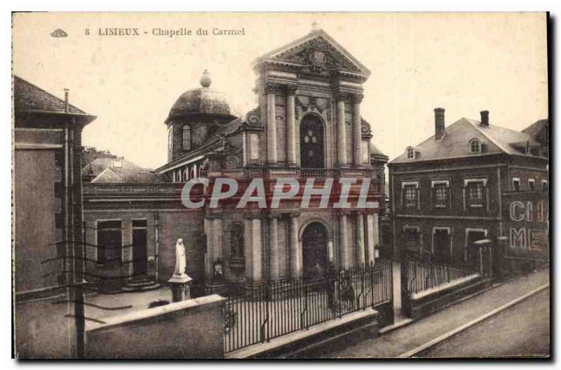 Postcard Old Chapel Lisieux Carmel