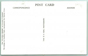 RPPC Flying Cross Coventry Cathedral Ontario Canada UNP Unused Postcard I12