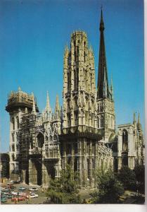 BF28506 rouen 76 sa cathedrale de la fin   france  front/back image