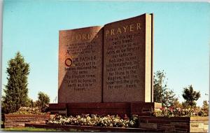 The Lord's Prayer, Sunset Memorial Park, Minneapolis MN Vintage Postcard I16