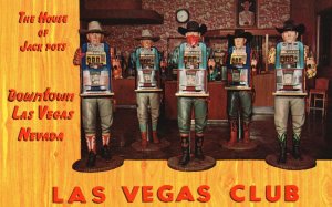 Vintage Postcard The House Of Jack Pots Generous Gentlemen Las Vegas Nevada NV