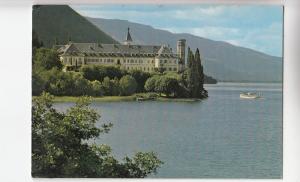 BF21144 l abbaye de haurtecombe savoie au bord du lac du france front/back image 