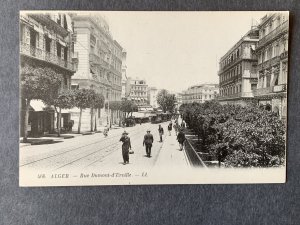 Rue Dumont d'Urville Alger Litho Postcard H3035081923