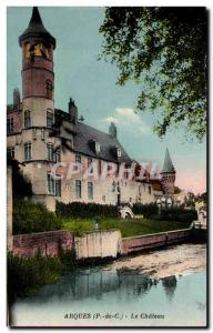 Old Postcard Arques The castle