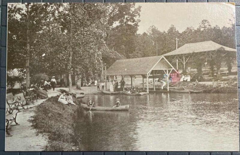 Vintage Postcard 1978 Lake Abana in Grant Park, Atlanta Georgia (GA)