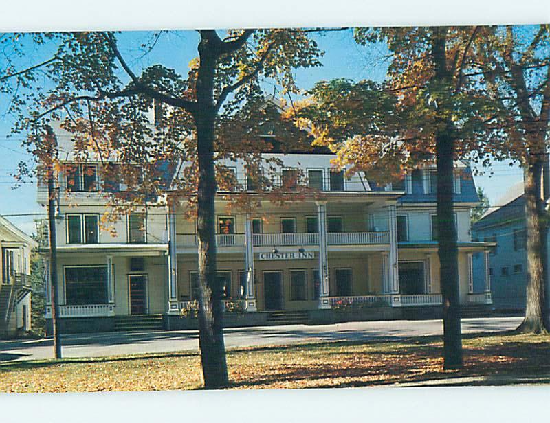 Unused Pre-1980 CHESTER MOTOR INN MOTEL Chester Vermont VT L1225