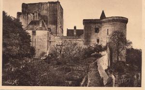 BF16832 chateau de loches i et l le donjonet la tour france front/back image