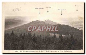 Old Postcard Panoramic view of Upper Barr taking the Tour Brotsch