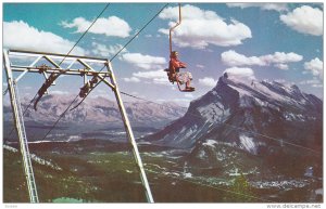 Chair Lift, Mount Norquay, BANFF, Alberta, Canada, 40-60´