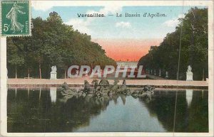 Postcard Old Versailles of the Apollo Basin