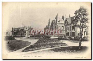 Old Postcard Cabourg Cottages