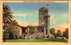 Postcard TOWER SCENE Paterson New Jersey NJ AN2548