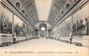 br108430 palais de fontainebleau galleries des bataillies france