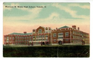 OH - Toledo. Morrison W. Waite High School  (creases)