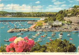 BR89256  the harbour from vane hill torquay devon ship bateaux  uk