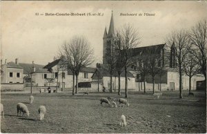 CPA Brie-Comte-Robert Boulevard de l'Ouest FRANCE (1101119)