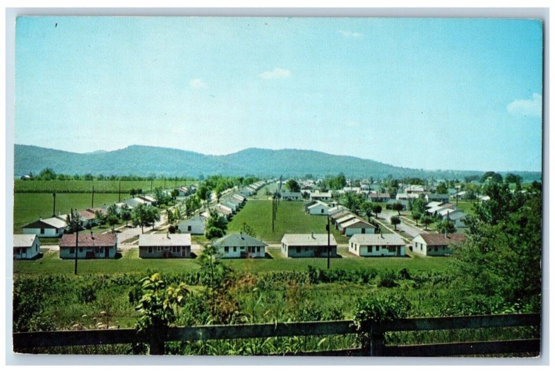 Waverly Ohio Postcard Meaningful Retirement Living Bristol Village c1960 Antique