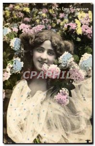 Old Postcard Fantaisie Miss Gregson Ettrel