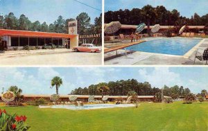 Gold House Motor Lodge Restaurant US 301 Nahunta Georgia postcard