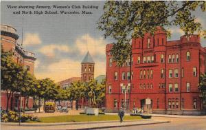 Massachusetts  Worcester  Armory, Women Club, North High School