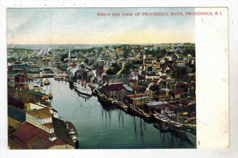 Aerial  View of  Providence  River Rhode Island