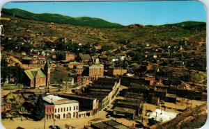 CENTRAL CITY, CO Colorado    BIRDSEYE VIEW before the CASINOS  1955     Postcard