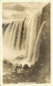 Canada Below The Horseshoe Falls Niagara Falls Vintage RPPC 07.41