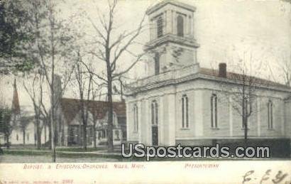 Baptist & Episcopal Churches in Niles, Michigan